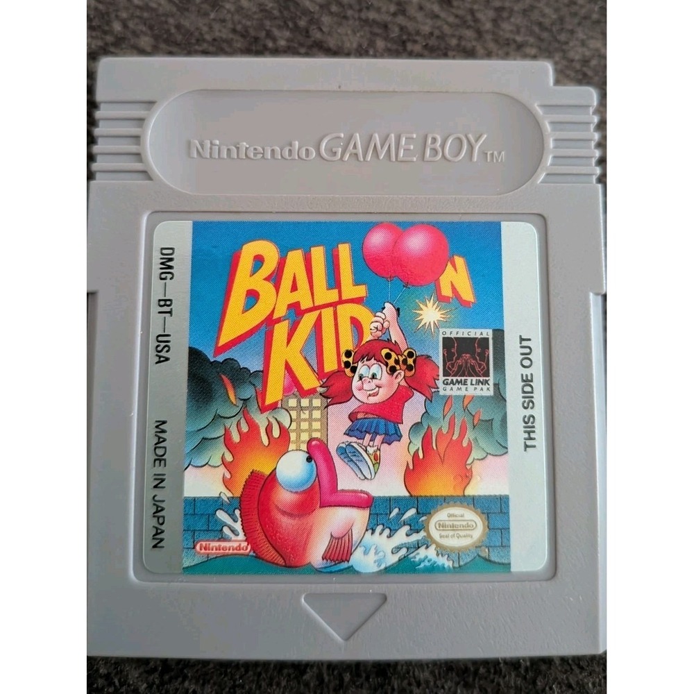 Balloon Kid Original Nintendo Gameboy Game Tested + Working & Authentic